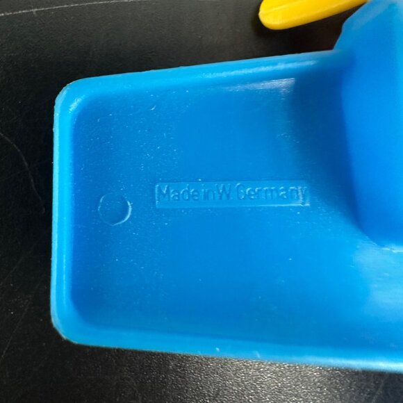 Vintage Toy Lot Airplanes Motorcycle Bear Truck Duck Plastic Miniature Retro - Picture 6 of 9